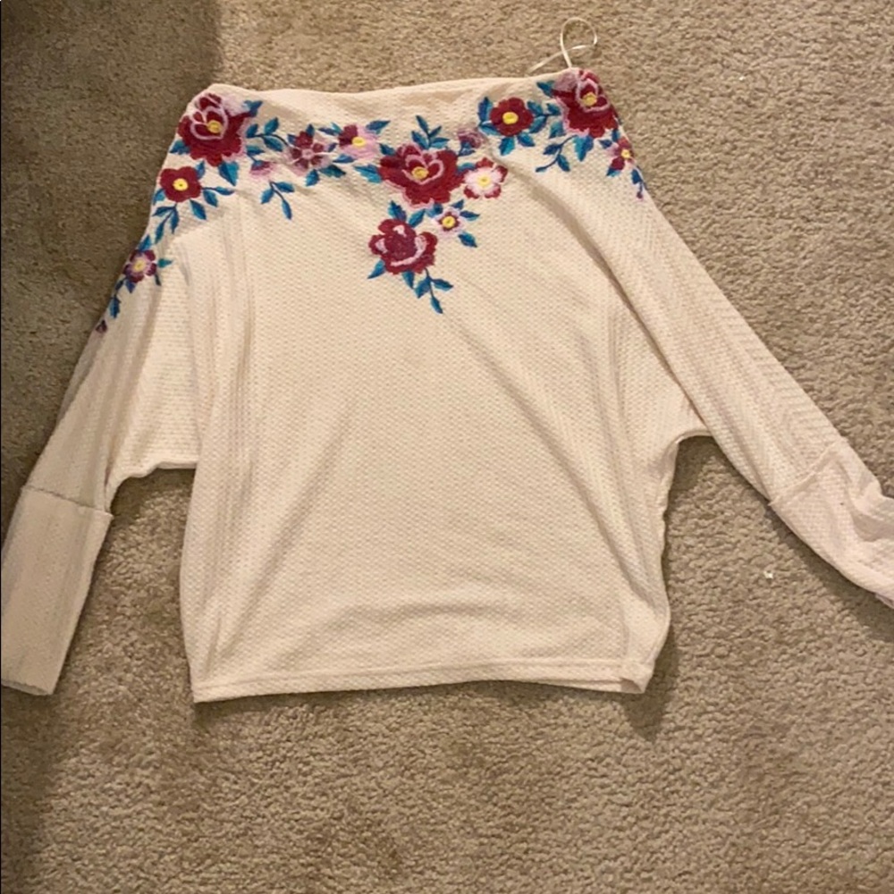 Off the shoulder Umgee Sweater